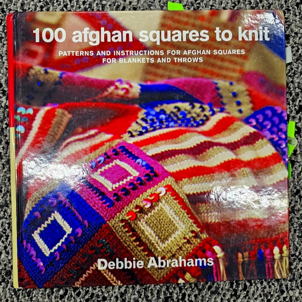 Six crochet and knit book bundle.